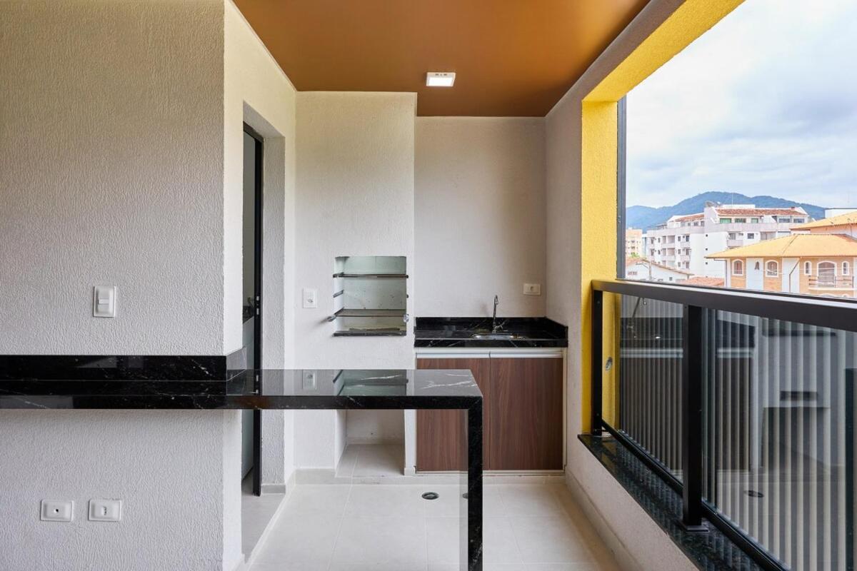 Apartamento Bh45: Lindo, Gostoso, Varanda Gourmet E Bom Preco Ubatuba